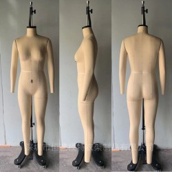 杭州歐美M碼女裝立裁人臺(tái)-浙江歐版婦裝S碼裁剪模特
