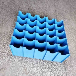 惠州藍(lán)色PP中空板刀卡 萬(wàn)通板分隔板可按需定制